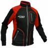 Куртка разминочная RAY, модель Star (Unisex), цвет черный/красный размер 46 (S)