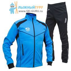 Лыжный костюм RAY, модель Sport (Man), цвет синий/черный (штаны с кантом) размер 50 (L)