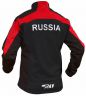 Куртка разминочная RAY, модель Pro Race (Kid), цвет черный/красный, размер 36 (рост 135-140 см)