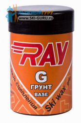 Грунтовая лыжная мазь RAY G оранжевая 35 грамм