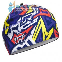 Шапочка RAY модель RACE материал термо-бифлекс жёлтый/красный, размер L