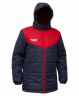 Куртка утеплённая RAY, модель Экип (Unisex), цвет темно-синий/красный, размер 52 (XL)