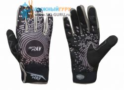 Лыжные перчатки RAY модель Race серые размер XXL