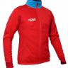 Куртка разминочная RAY, модель Star (Unisex), цвет красный/синий красная молния размер 44 (XS)