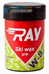 Синтетическая лыжная мазь RAY W-8 светло-зеленая 35 грамм