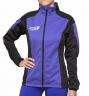 Куртка разминочная RAY, модель Pro Race (Woman), цвет фиолетовый/черный, размер 44 (S)