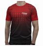 Спортивная футболка RAY, (Man), TL красная принт Динамика размер 50 (L)