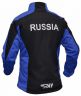 Куртка разминочная RAY, модель Race (Kid), цвет черный/синий, размер 38 (рост 140-146 см)