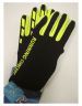 Лыжные перчатки RAY модель Classic, беговые желтые размер XXS