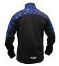 Разминочная куртка RAY, модель Pro Race (Boy), принт геометрия синий, размер 34 (рост 128-134 см)