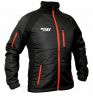 Куртка утеплённая RAY, модель Outdoor (Kid), цвет черный/красный, размер 38 (рост 140-146 см)