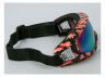 Лыжные очки Koestler KO-1055, линзы прозрачные, оправа красная