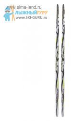 Беговые лыжи STC 170 см (без креплений), цвет белый/черный, рисунок Biathlon