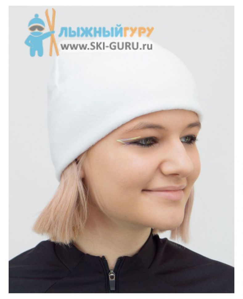 Шапка Охотника RAY (UNI) флис, белый, размер L  