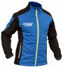 Разминочная куртка RAY WS модели RACE (UNI) сине-черного цвета с синим швом