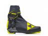 Лыжные ботинки Fischer Carbonlite Skate S10020 NNN (черный/салатовый) 2020-2021, размер 42 ЕU 