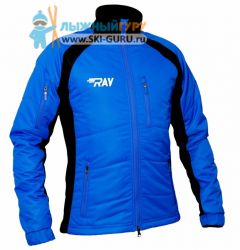 Куртка утеплённая RAY, модель Outdoor (Unisex), цвет синий/черный, размер 44 (XS)