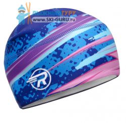 Лыжная шапка RAY модель RACE материал термо-бифлекс, FAST, фуксия/голубой, размер M