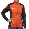Куртка разминочная RAY, модель Pro Race (Woman), цвет оранжевый/черный, размер 56 (4XL)