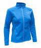 Лыжная разминочная куртка RAY, (Woman), голубая с голубой молнией голубой шов, размер 42 (XS)