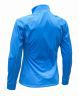Лыжная разминочная куртка RAY, (Woman), голубая с голубой молнией голубой шов, размер 42 (XS)