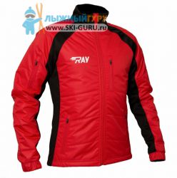 Куртка утеплённая RAY, модель Outdoor (Unisex), цвет красный, размер 54 (XXL)