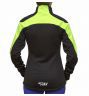 Разминочная куртка RAY, модель Pro Race (Girl), цвет салатовый/черный, размер 38 (рост 140-146 см)