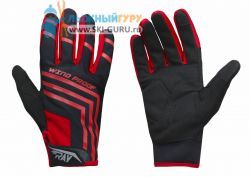 Лыжные перчатки Ray, модель Ural (Unisex), цвет красный, размер XS 