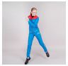 Куртка разминочная Nordski, модель Pro (Woman), принт Rus, цвет синий/красный, размер 44 (XL)