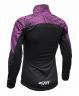 Куртка разминочная RAY, модель Pro Race (Woman), фиолетовая принт, размер 46