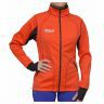 Куртка разминочная RAY, модель Star (Girl), цвет оранжевый/черный, размер 34 (рост 128-134 см)