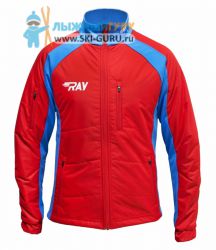 Куртка утеплённая RAY, модель Outdoor (Unisex), цвет красный/синий, размер 50 (L)