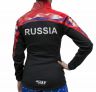 Куртка разминочная RAY, модель Pro Race принт (Woman), красный флаг РФ, размер 44 (S)