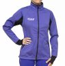 Куртка разминочная RAY, модель Star (Girl), цвет фиолетовый/черный, размер 36 (рост 135-140 см)
