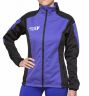 Лыжный разминочный костюм RAY, модель Pro Race (Woman), цвет фиолетовый/черный, размер 42 (XS)