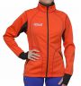 Куртка разминочная RAY, модель Star (Girl), цвет оранжевый/черный, размер 36 (рост 135-140 см)