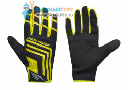 Лыжные перчатки Ray, модель Ural (Unisex), цвет черный/желтый, размер XXS
