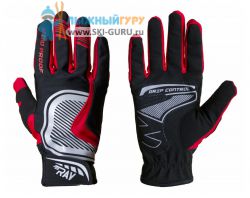 Лыжные перчатки RAY модель Pro красный размер M