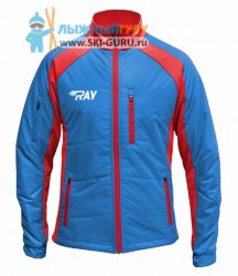 Куртка утеплённая RAY, модель Outdoor (Kid), цвет синий/красный, размер 40 (рост 146-152 см)