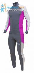 Лыжный гоночный комбинезон RAY, модель Race (Unisex), цвет фиолетовый, размер 36 (рост 135-140 см)