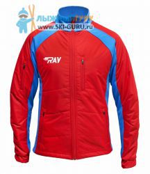 Куртка утеплённая RAY, модель Outdoor (Unisex), цвет красный/синий, размер 56 (XXXL)