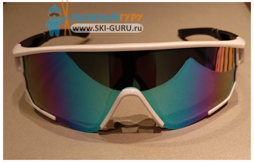 Очки классические поляризационные солнцезащитные для мужчин и женщин, спортивные белая оправа