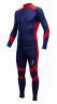 Комбинезон лыжный гоночный RAY, модель Next (Unisex), цвет темно-синий/красный размер 46 (S)