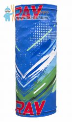 Лыжная труба (баф) Ray, цвет синий, рисунок Свердловская область, размер универсальный