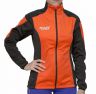 Лыжный разминочный костюм RAY, модель Pro Race (Woman), цвет оранжевый/черный, размер 54 (XXXL)